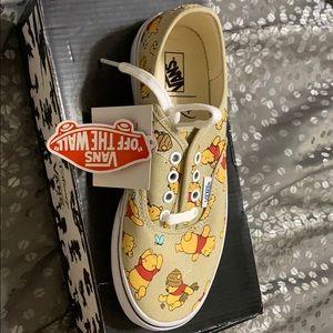 Limited edition Winnie the Pooh Vans size 2 youth